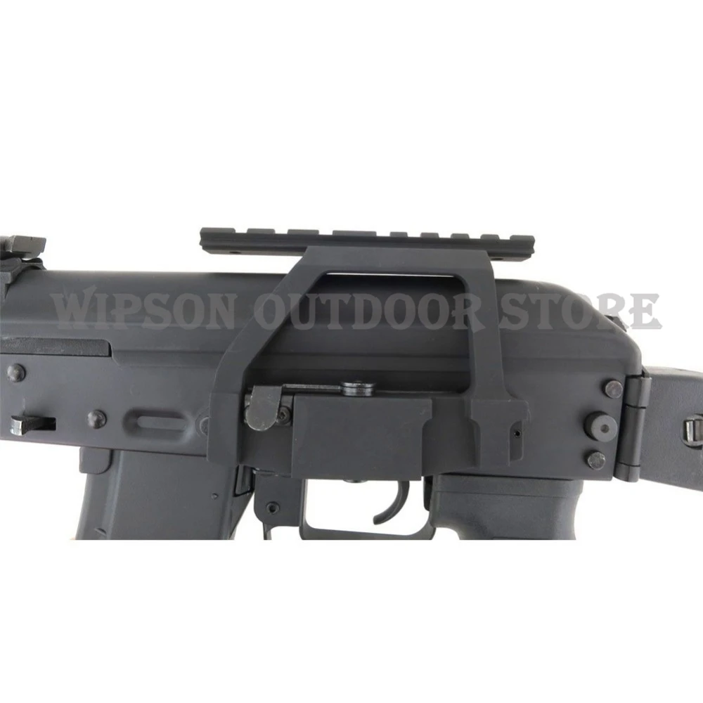WIPSON المعادن أعلى السكك الحديدية جبل AK47/AK74 سايغا بندقية الادسنس نطاق السكك الحديدية الجانبية جبل QD ل 20 مللي متر Picatinny السكك الحديدية نطاق البص...