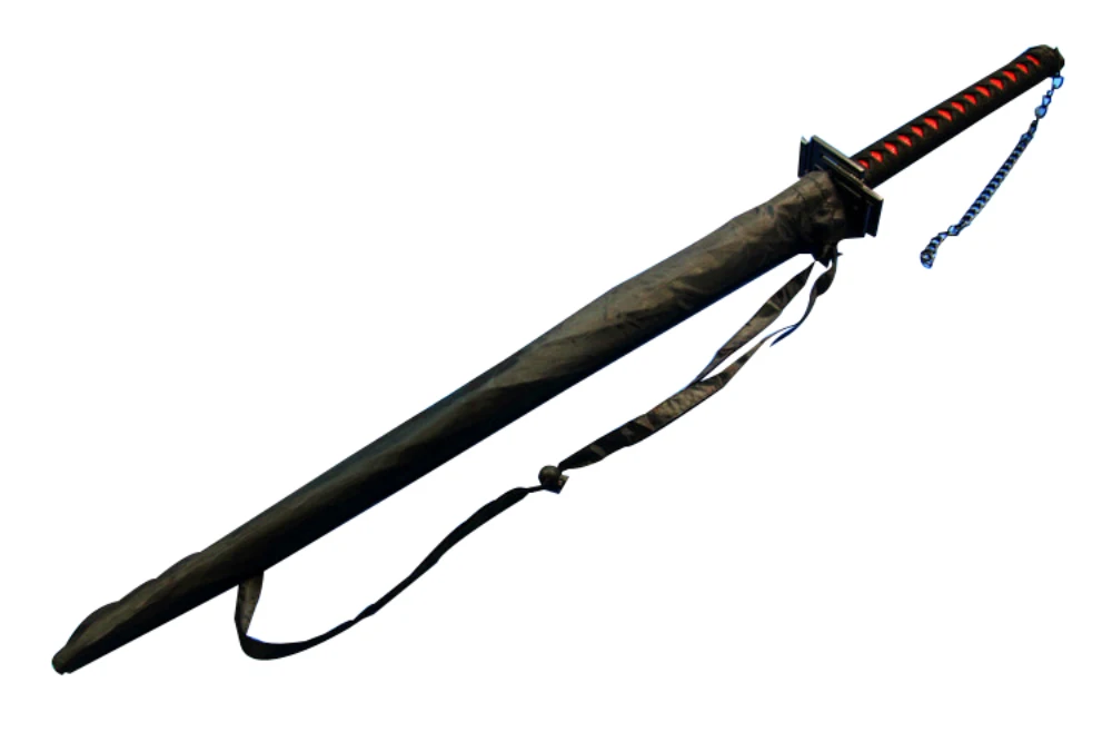 Отбеливатель Косплей Kurosaki Ichigo Zanpakuto Tensa Zangetsu модель Unbrella|Реквизит для костюмов| |