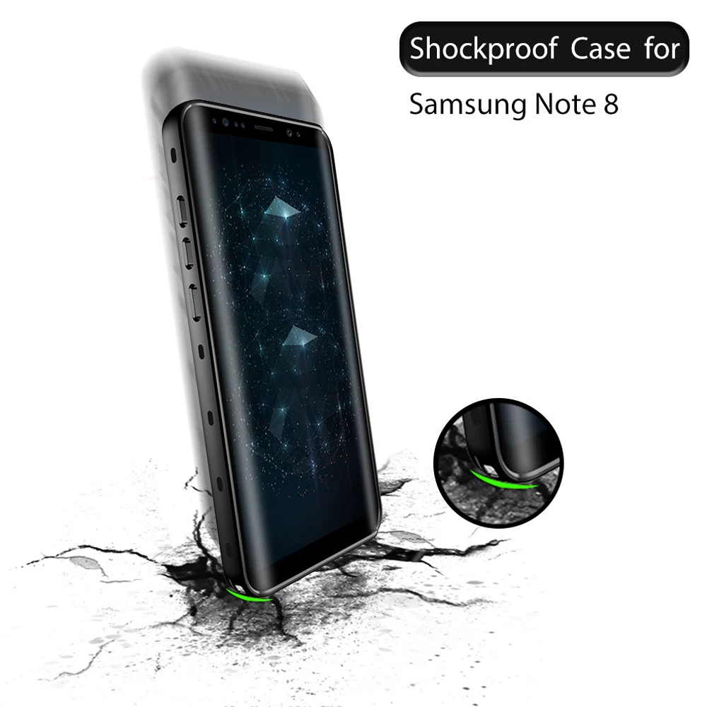 Diving Sealed Cover For Samsung Galaxy Note 8 Note 9 S8 S9 Plus Case Waterproof PC Armor For Samsung Note 8 Clear Case (11)
