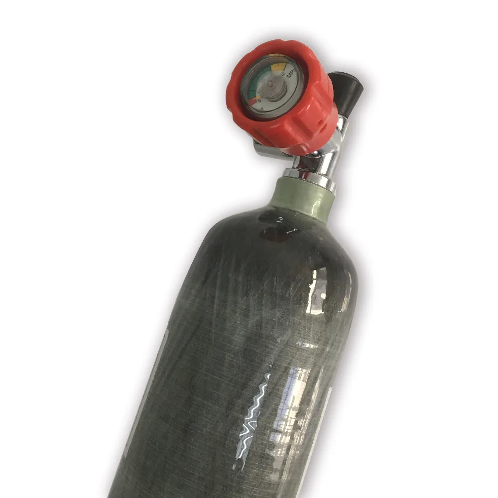 AC10211 Дайвинг 300 бар Hpa 2l Пейнтбол Бак Углеродные бутылки Pcp Стрельба Цель 4500Psi кислородный цилиндр ВВС Кондор Acecare