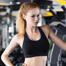 Женский спортивный бюстгальтер Pro Pad, топ, нижнее белье, спортивная одежда для спортзала, бега, пуш-ап, быстросохнущее нижнее белье, эластичные бюстгальтеры для йоги, фитнеса