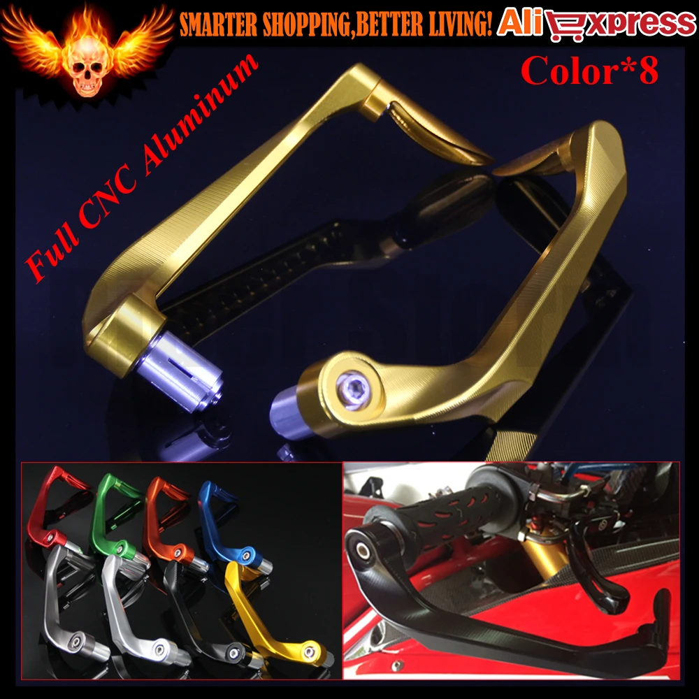 Buy Universal 7/8" 22mm Motorcycle Handlebar Brake Clutch Levers Protector