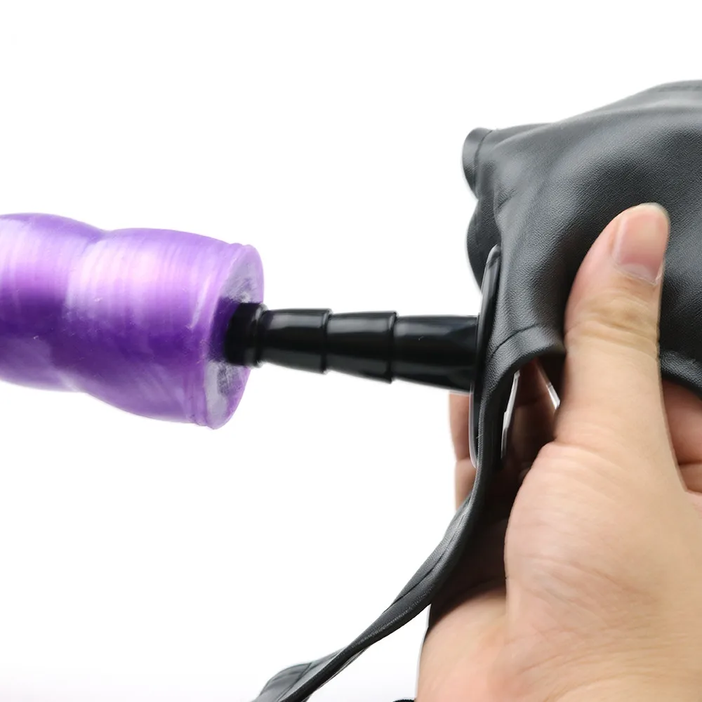 Purple Adult Game Sex Toy dildo Strap On Dildo Double Dongs Strap On Sex toy Sex product For Couples Strapon penis for woman 7