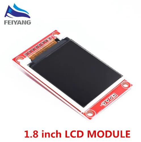 

1.8 inch TFT touch LCD Module For Ardunio LCD Screen Module SPI serial 51 drivers 4 IO driver TFT Resolution 128*160