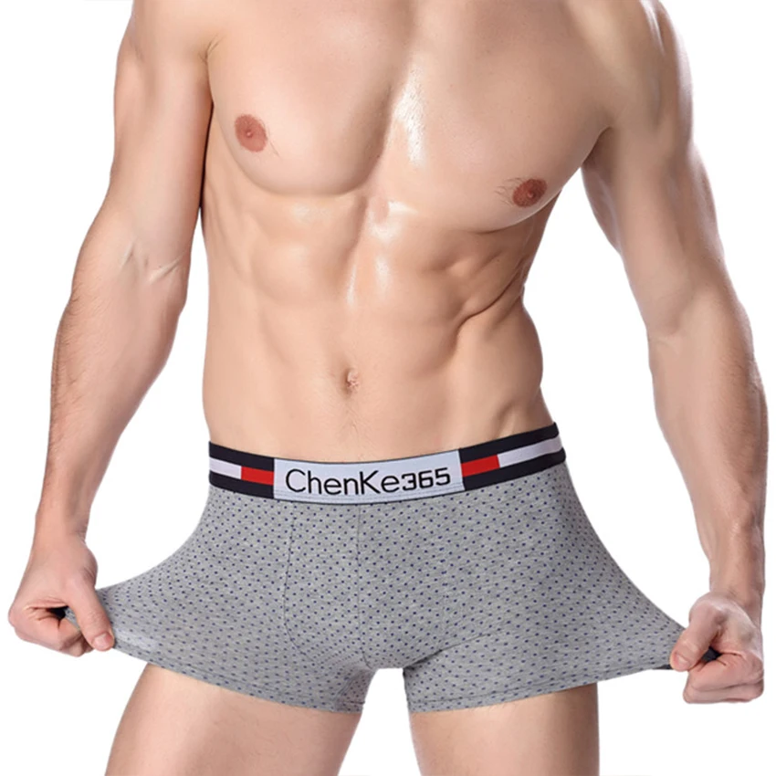 

Men's Underwear For Men Breathable Elastic Boxers Shorts Dot Printed Male Underwears Boxers Cotton Comfortable Boxer Short