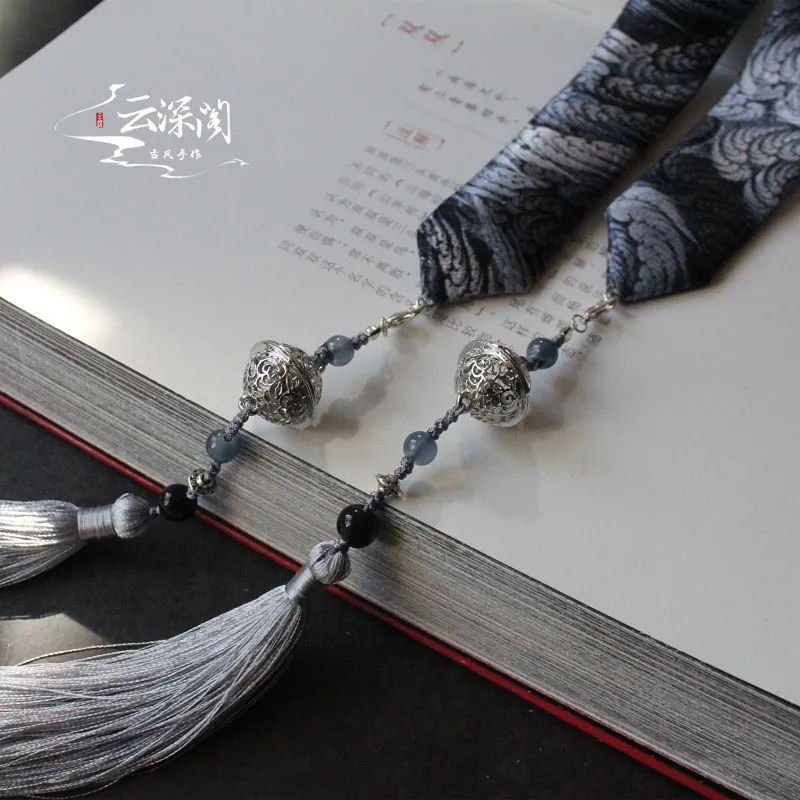 

Mountain ghost Hanfu tassel hair band ancient style tiara hair accessories bell tassel ancient accessories hairband