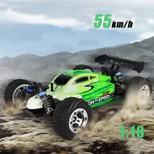 RC автомобиль GS1004 2,4 г 55 км/ч высокий гоночный скоростной автомобиль альпинистский пульт дистанционного управления автомобиль электрический автомобиль RC внедорожный грузовик 1:18 RC Дрифт