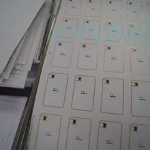 300 шт. хорошее качество промо-я код 2 HF RFID Инкрустация