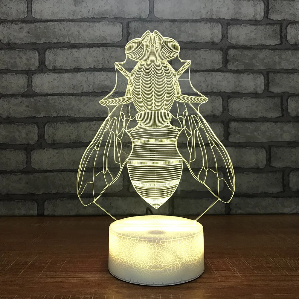 

Factory Direct Supply 3d Small Lamp Creative Gift New Strange Place Vendor Led Night Light Wholesale 3d Light Fixtures