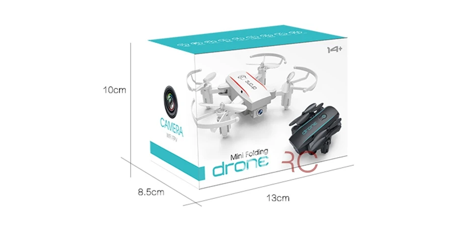 Hot Sales IN1601 Mini Drone Quadcopter With 2MP WIFI Camera Folding RC Mini Quadcopter Selfie Pocket Drone Flying Toys for Kids1 (20)