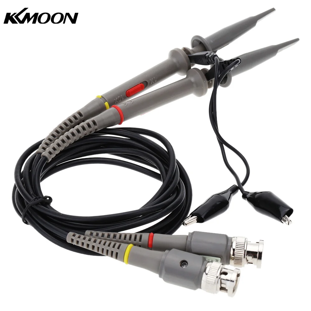 

2pcs P6060 portable Professional Oscilloscope Probe Kit 60MHZ X10 X1 Accessories osciloscopio Oscilloscope Sonde