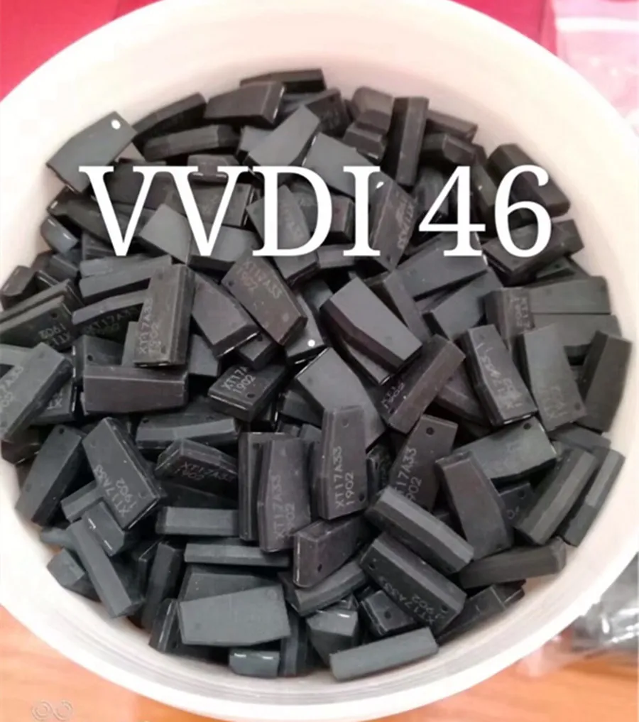 5 10 15 50 100 шт. оригинальный VVDI46 VVDI 46 ID46 чип XT17A33 реплицируемый неуниверсальный для