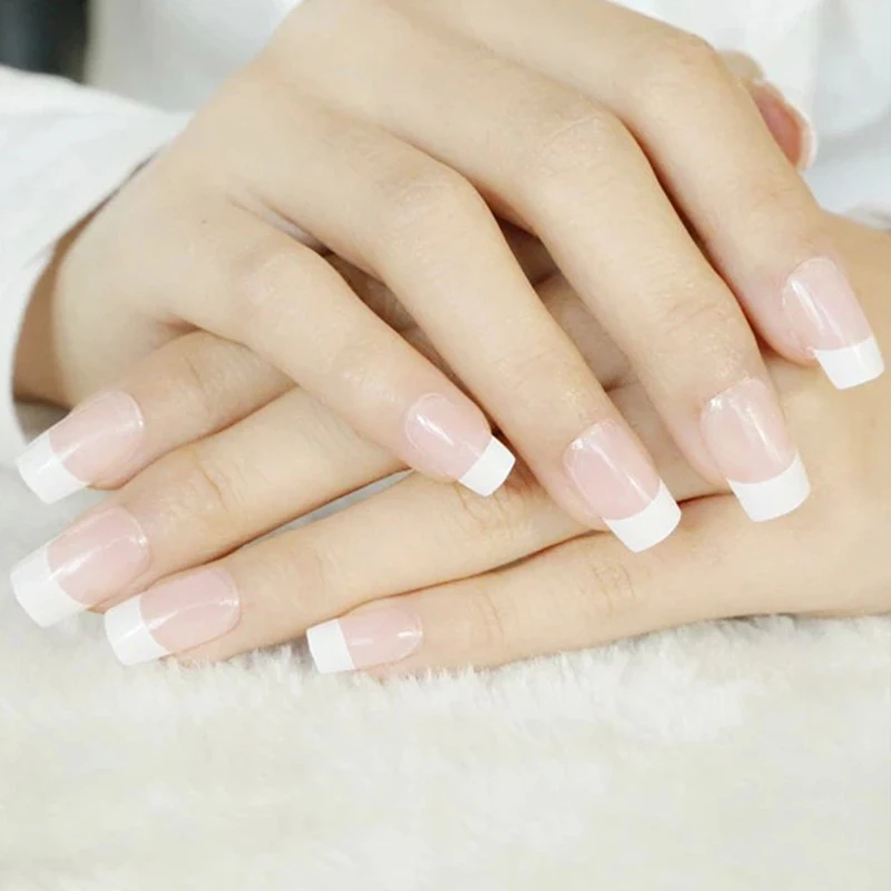 Perfect Summer Frech Manicure False Nail Wide White Unhas Posticas Perfect Summer Frech Manicure False Nail Wide White Unhas Posticas Art Tips Hot In Nails From Beauty Health On Aliexpress Alibaba