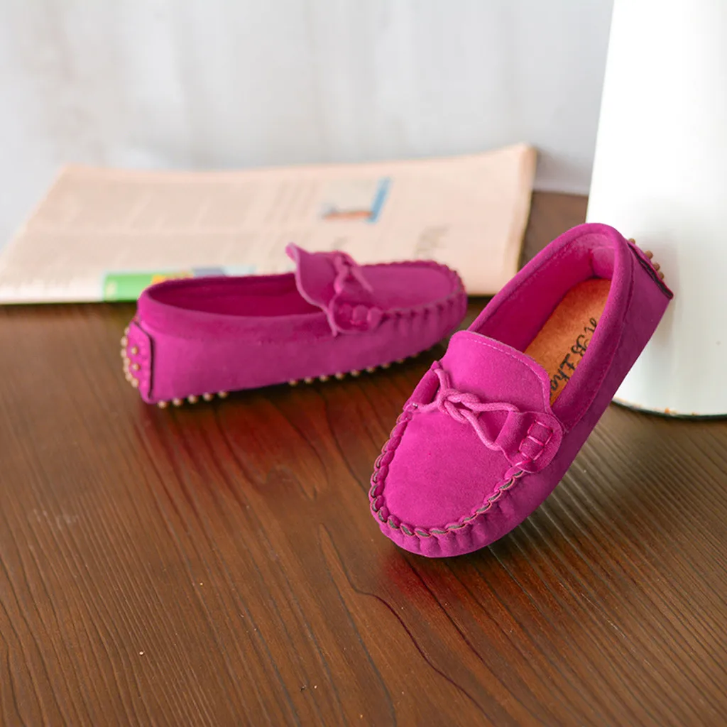 LONSANT/Обувь для маленьких мальчиков и девочек; повседневные Модные Лоферы для мальчиков и девочек; однотонная дышащая обувь; мягкая подошва для детей; для мальчиков и девочек;