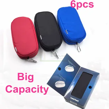 

6pcs Large Capacity Soft Travel Pouch Soft Protective Cover Case For PSV1000 PSV2000 Protective Bag for PS VITA PSV 1000 2000