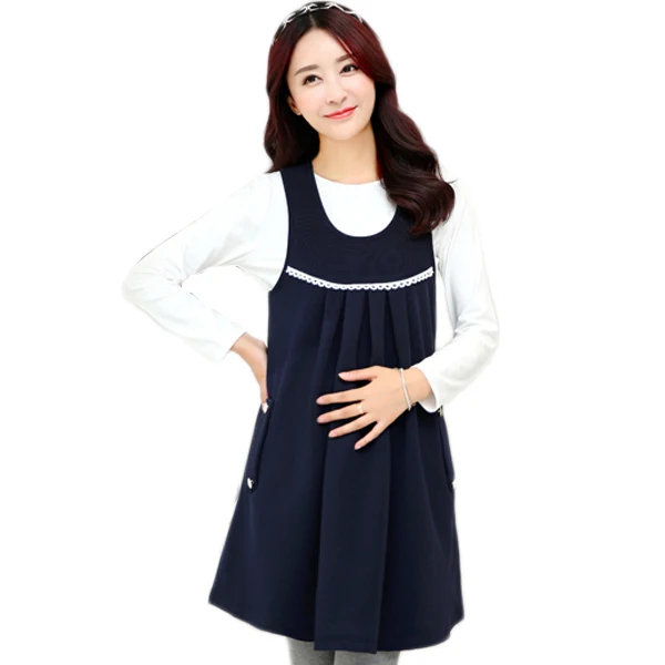 

Long-sleeved Maternity Tops Shirts for Pregnant Women Shirt Plus Size Maternity Blouse Blouses Ropa Premama Pregnant Clothes