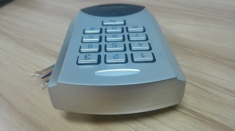 Металлический Чехол автономная клавиатура с подсветкой для контроля доступа с 10 картами пользователя