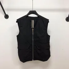 Owen seak, мужские майки, готический стиль Ro, жилет, Мужская одежда, Весенняя женская однотонная Черная майка с v-образным вырезом, топы, размер XL