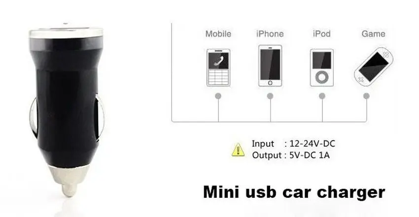 5V 1A цветной один порт USB порт Автомобильный телефон зарядное устройство адаптер для iPhone Xiaomi Redmi samsung мобильный телефон планшет зарядка