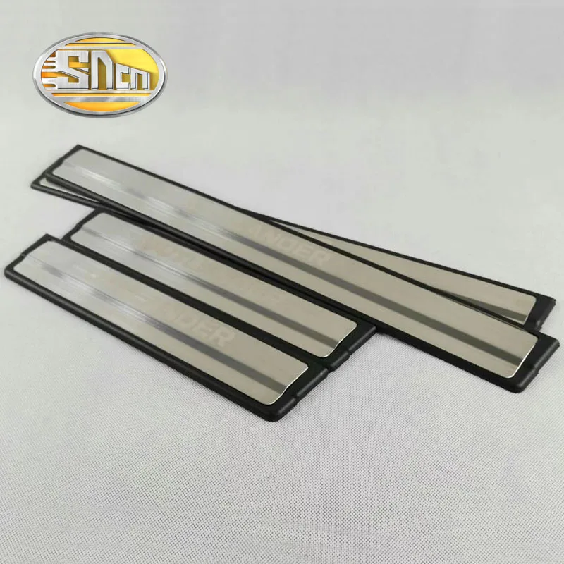 

4PCS High-quality Stainless Steel Welcome Pedal Car Scuff Plate Pedal Threshold Door Sill For Mitsubishi Outlander 2008 - 2012