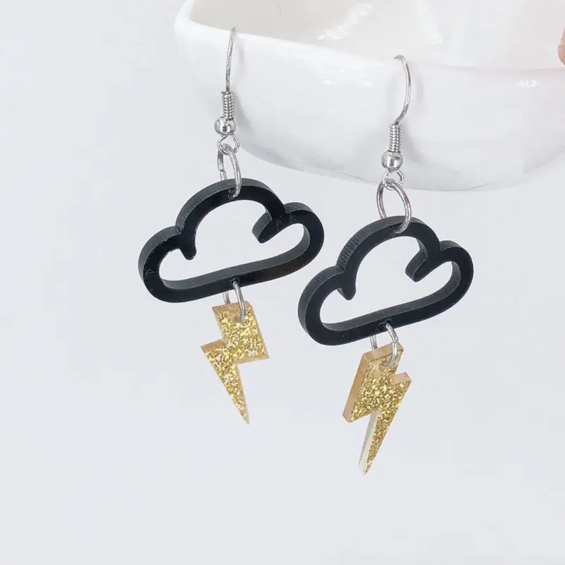 European Fashion Personality Hip Hop Hollow Out Clouds Of