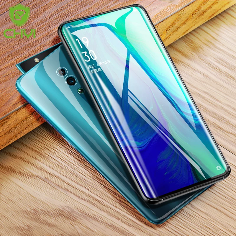 CHYI 3D изогнутые пленка для oppo Рено Экран full cover гидратации пленка для oppo Найти X взрывозащищенный не закаленное Стекло