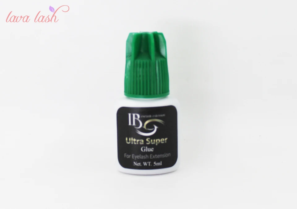 

Free Shipping i-beauty 1 bottle IB Ultra super Glue Individual fast drying eyelash extensions glue green cap 5ml/bottle