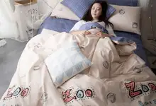 Cute animal bedding set adult teenage child kid,100%cotton twin full queen king home textile flat sheet pillow cases quilt cover