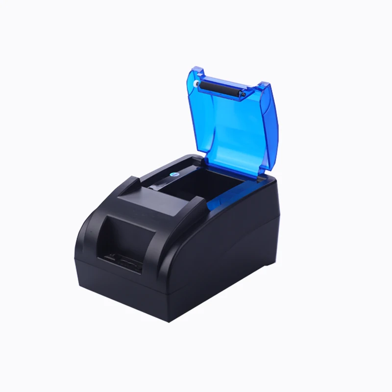 Pos 58mm thermal receipt printer built-in power supply usb port support win10 for supermarket restaurant stock in Russia quality - Цвет: USB