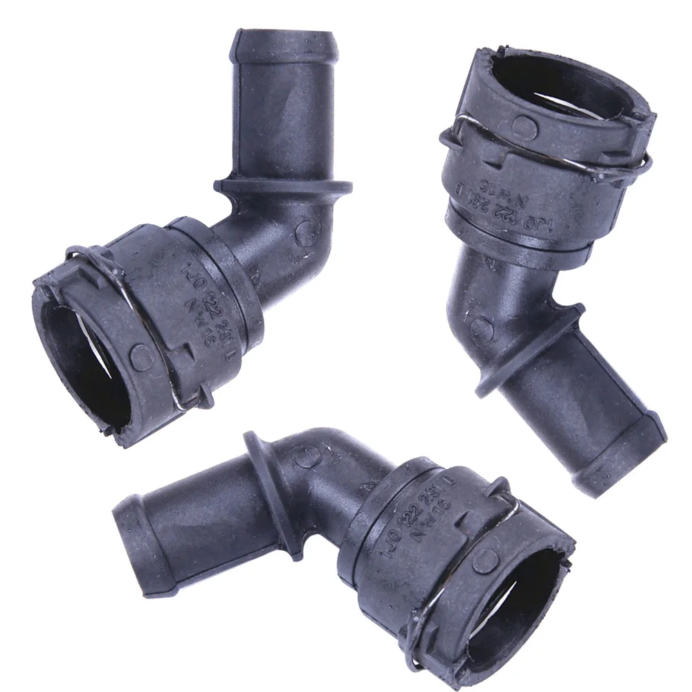 Qty 5 TUKE OEM 1J0122291D Cooling Coolant Hose Connector Pour VW Jetta