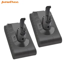 2 PACKS 4000 mah 21.6 v Batterie Despeje Aspirateur Recarregável Li-ion BATTERIE Batterie Dyson V8 Absolue V8 Animal 4.0Ah L15