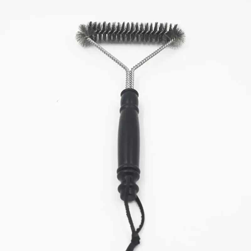 Wire Grill Cleaning Brush Stainless Steel Wire Bristles Cleaning Brushes With Handle BBQ Brush Barbecue Cooking Tool Supplies