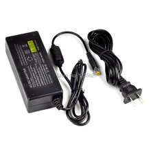 Ac 100-240v para dc 12v 3a adaptador de alimentação do carregador adaptador para tiras led luzes frete grátis
