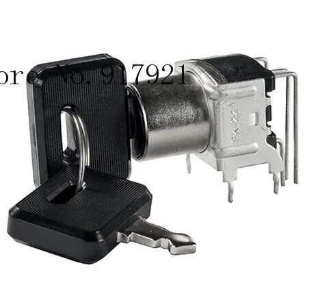 

[ZOB] SK14DG13 imported from Japan nkk day open SK24EG13 keylock switch SK22AG30 key switch --5PCS/LOT