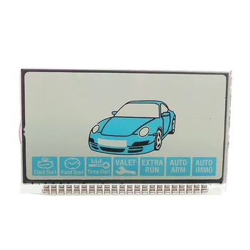 

Russian version C9 lcd display for Starline C9 lcd remote two way car alarm system
