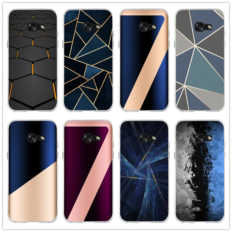 Мрамор розовый мятно зеленые кубики Стиль для samsung Galaxy J1 J2 J3 J5 J7 A3 A5 A7 2016 2017 корпус чехол телефона из мягкого