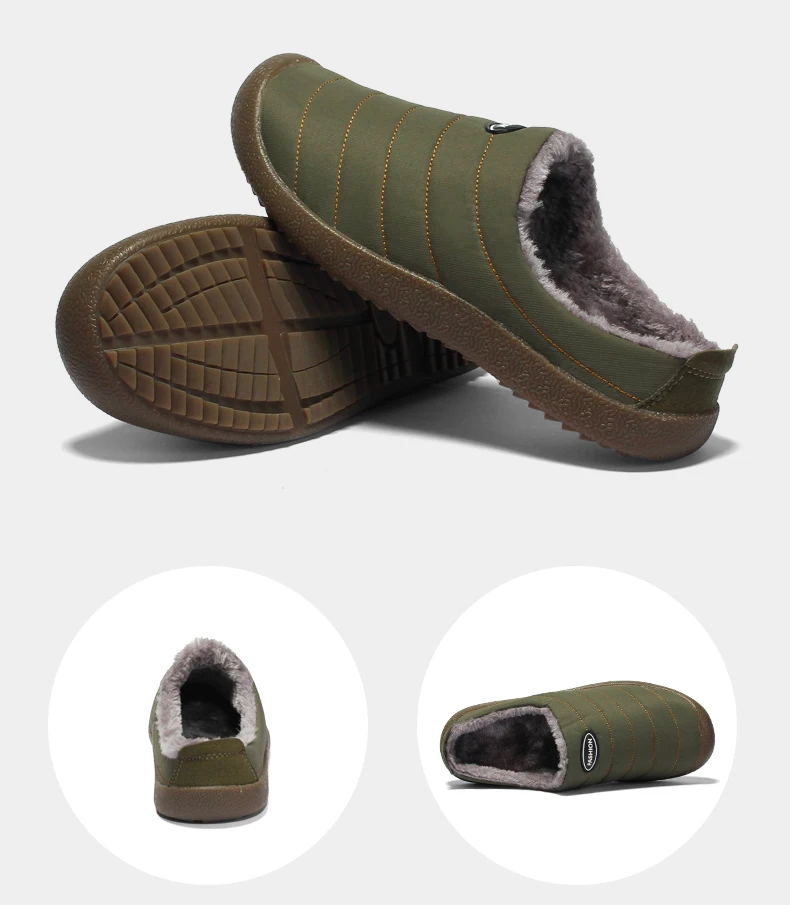 DESERT RAM Brand Warm Wool Snow Shoes Old Men Casual Waterproof Boat Winter Male Footwear Big Size 37-48 Black Slip On Mens Shoe (14)
