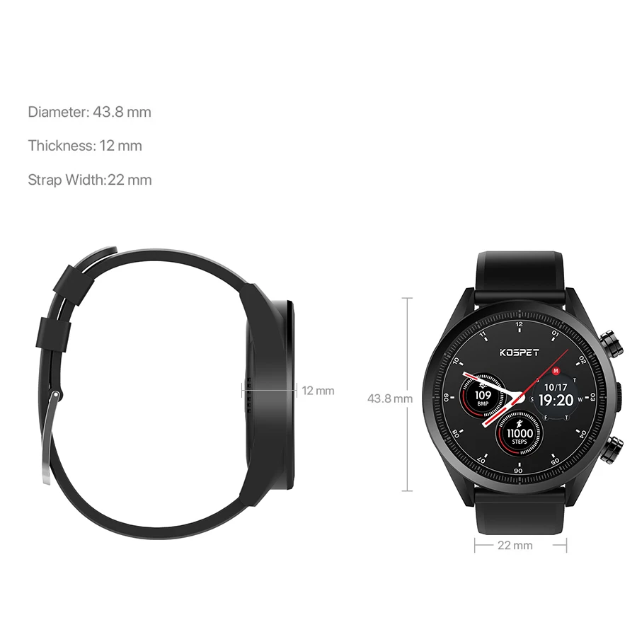 kospet hope 4g lte smartwatch