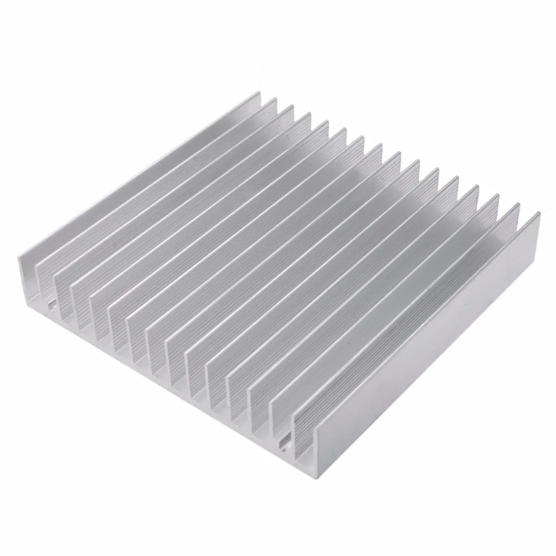 Radiator Module 100x100x18mm Aluminum Heat Sink IC Radiator Cooler Cooling Fin Radiator for CPU LED Power Active Component