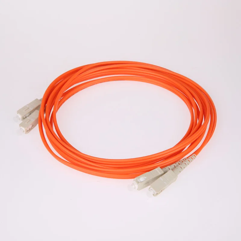 

Fiber Optic Patch Cord cable Multimode MM OM1 2 core Duplex SC to SC PC UPC 62.5/125um 3 5 10 20 m factory Minor customization