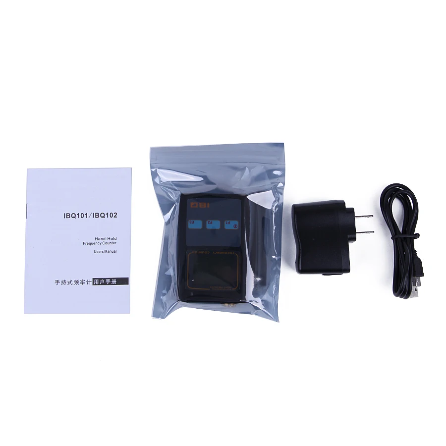 Портативный счетчик частоты сканер измеритель IBQ102 10 Гц-2,6 ГГц для Baofeng Yaesu Kenwood радио сканер Портативный частотомер