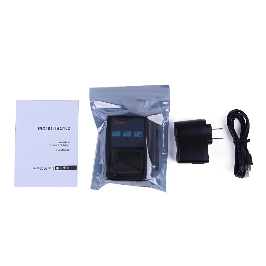 Billig Tragbaren Frequenzzähler Scanner Meter IBQ102 10Hz 2,6 GHz für Baofeng Yaesu Kenwood radio scanner Tragbare Frequenzmesser