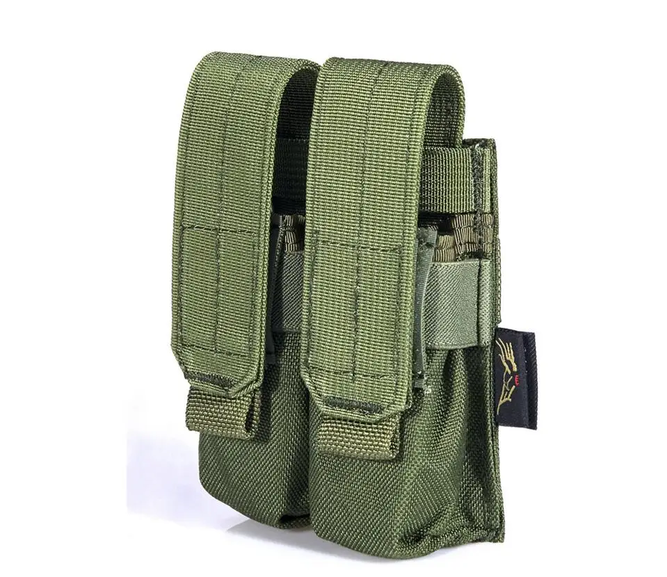 FLYYE MOLLE двойной один картридж 9 мм Пистолет подсумок Ver. FE CORDURA PH-P005