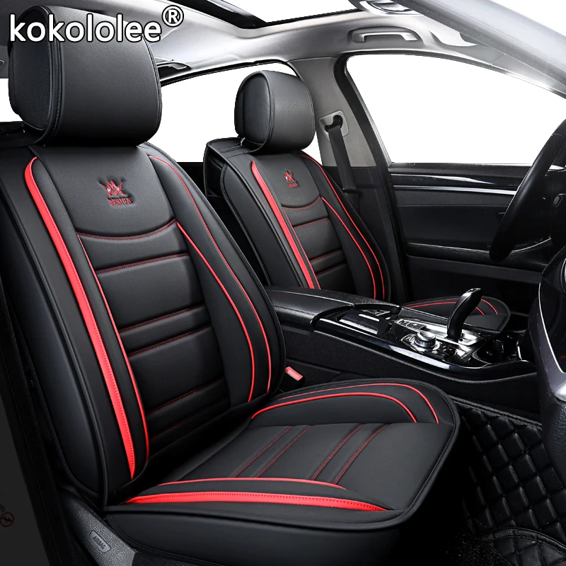Кожаный чехол для автомобильного сиденья kokololee volkswagen gol ford galaxy peugeot 107 lifan solano lexus