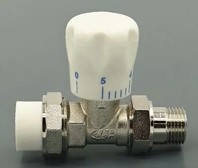 Латунный PPR клапан терморегулирования тепла соединение Разъем " BSP штекер x трубка O/D 32 мм