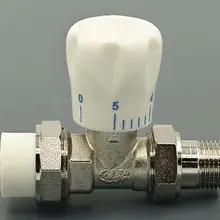 Латунный PPR клапан терморегулирования тепла соединение Разъем " BSP штекер x трубка O/D 32 мм