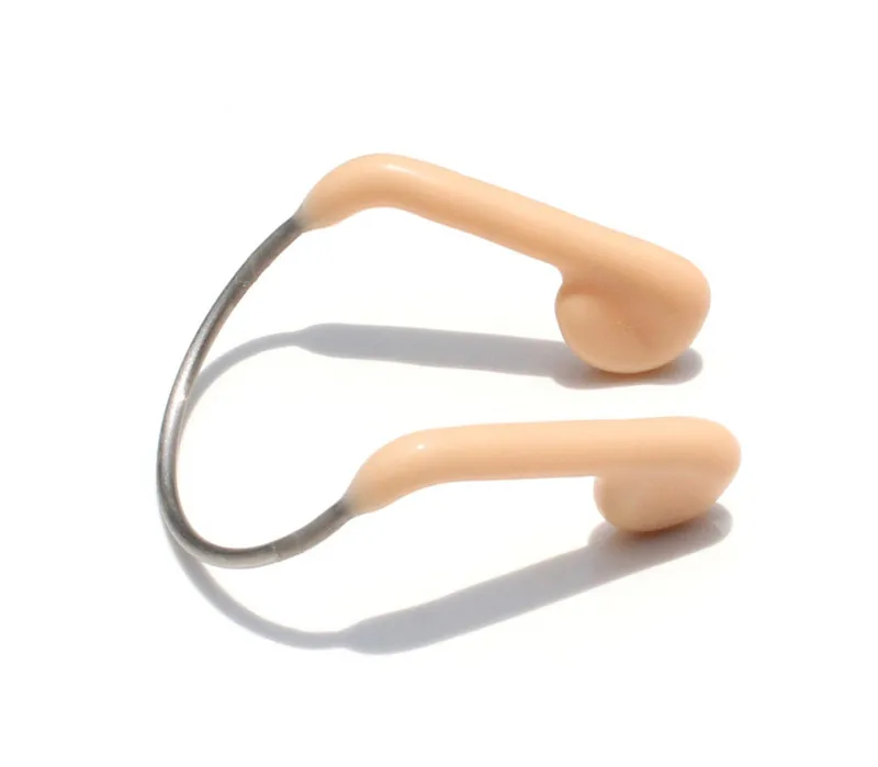 Swimming Nose Clip No-skid Soft Silicone Steel Wire Nose Clip for Swimming Diving Water Sports Slightly Sprung Rubber Nose Clip