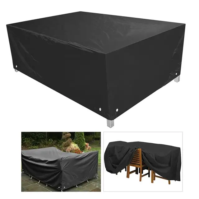 Outdoor Garden Furniture Rain Cover Waterproof Oxford Wicker Sofa