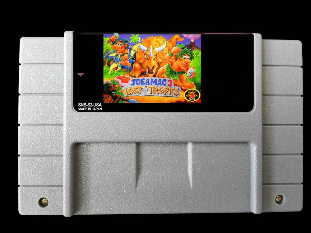 16bit Games Joe Mac 2 Lost In The Tropics Usa Version Aliexpress Consumer Electronics