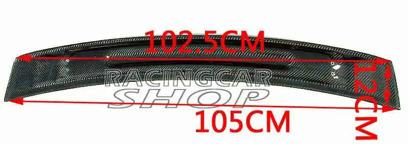 AP STYLE real CARBON FIBER REAR WING TRUNK SPOILER fit for AUDI 2007-2013 TT 8J TTS